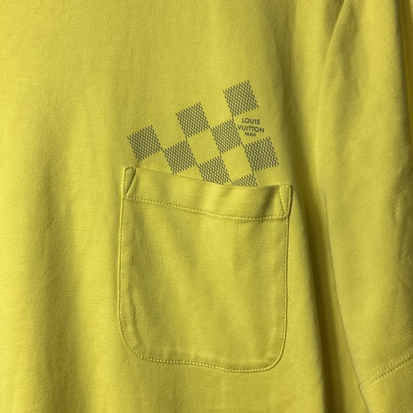 LV Louis Vuitton Paris Women's Yellow T-Shirt Size Medium - Picture 6 of 11